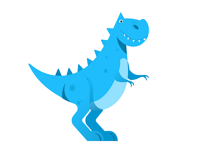 Dinosaur animation app branding design flat icon illustration ios logo shot ui ux