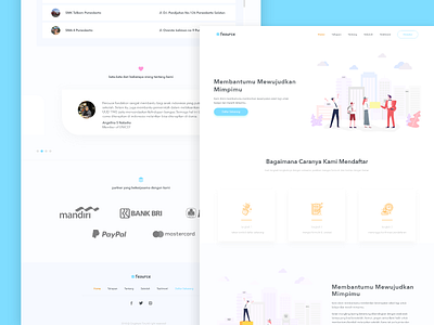 Web Education blue branding clean design education flat icon illlustrator illustration leanding page logo minimal school simple testimonial typography ui ux web website