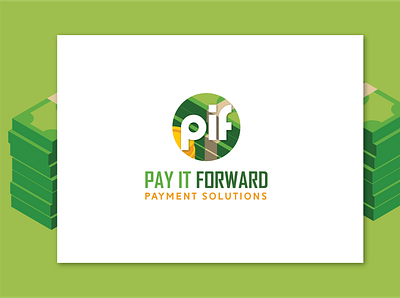 Logo for payment solution green green logo logo logodesign mockup payment logo