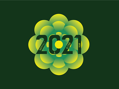 2021 2021 branding flower flower 2021 flower logo graphicdesign illustraion illustration illustration art logotype mockup nature new year