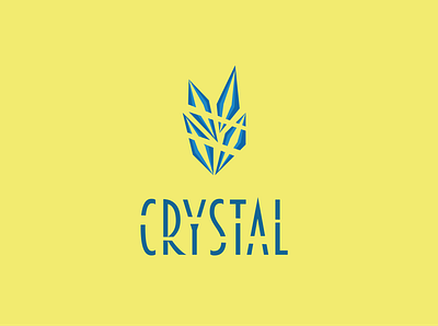 Crystal Logo 01 branding graphicdesign illustraion logo logo design logodesign logotype mockup typography