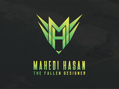 Mahedi logo 2nd version branding graphicdesign illustraion illustration art logo logodesign logotype mockup typography