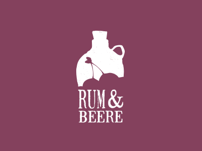 Rum & Beere berry logo rum
