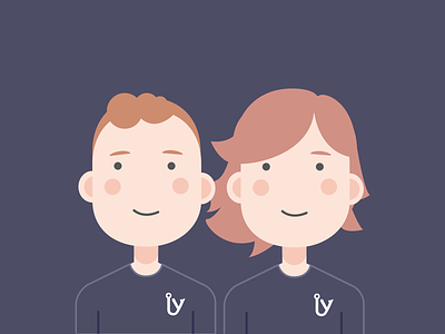 Begently Support Staff app avatar begently illustration online dating singles staff website