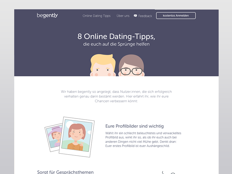 dating online foto tipps