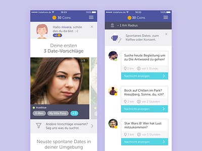 begently - dashboard & local dates app date dating diversity mobile onlinedating