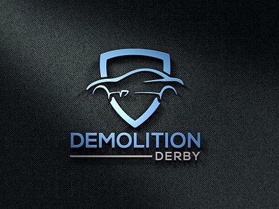 Demolition Derby Car selling company logo