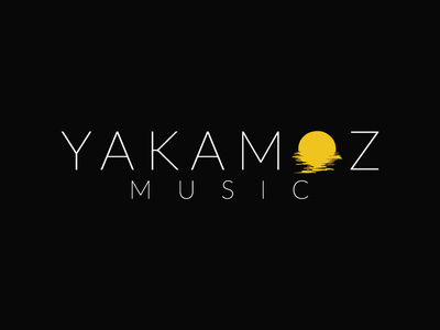 Yakamoz Music brand logo advanture logo avarest logo black branding design flat illustration logo minimal vector