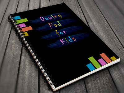 Dawing Pad for Kids best dribbble shot best shot branding colors design drawing kids kids book kids illustration kidsdesign kit pad typography vector