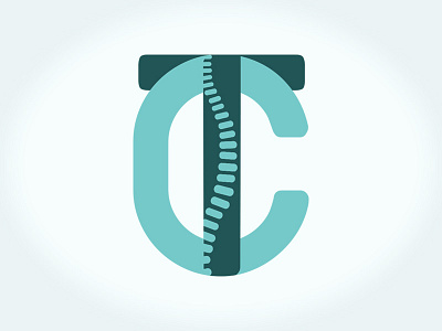 ICT Logo chiropractic chriopractor logo spine