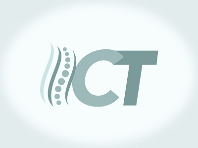 ICT Logo Option chiropractic chriopractor logo spine