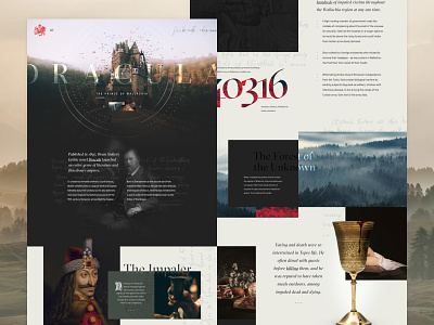 The Real Dracula castle dracula halloween impale interface mocktober ui website