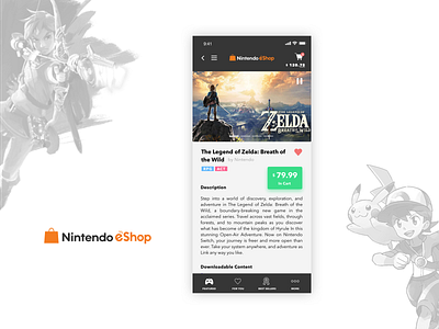 Nintendo eShop App Concept