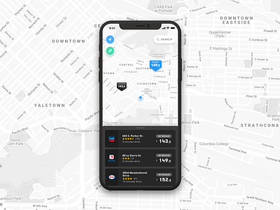 Gas Price App Concept