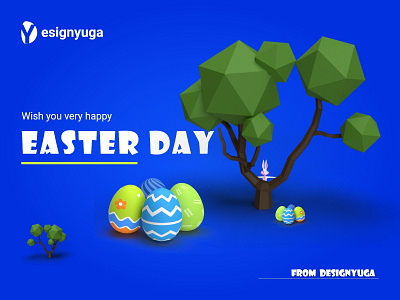 Happy Easter 3d design easter happy easter illustration