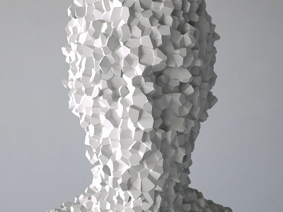 Intangible | Voronoi Array [17.06.05] 3d animation art cg design houdini illustration installation octane render sculpture zbrush