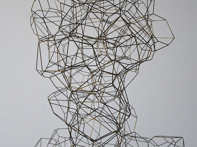 Intangible | Voronoi Wire [17.06.06] 3d animation art cg design houdini illustration installation octane render sculpture zbrush