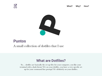 Puntos design web