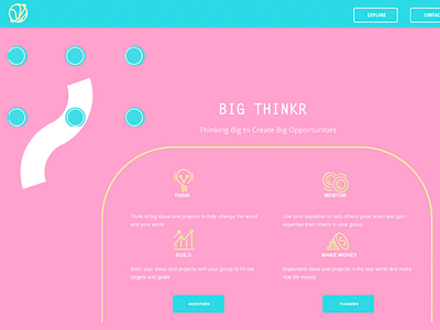 THINKR LANDING PAGE