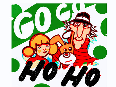 Go Go Gaget! Ho Ho Ho! artist design graphic design illustration product visual design weeklywarmup