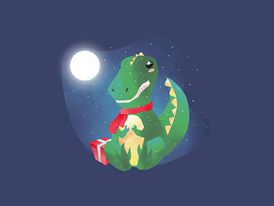 Christmas Dino