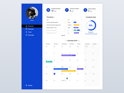 Dashboard - Personal Work Management