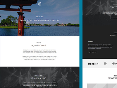 Portfolio Refresh craft cms meteor portfolio react web design