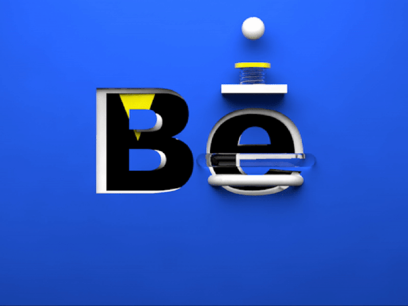 Behance— Type Animation 3danimation animation branding c4d cinema4d motiongraphics re branding transparency typeanimation