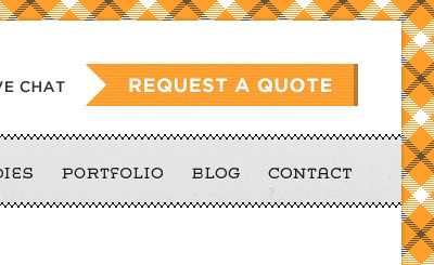 Request a Quote navigation patterns