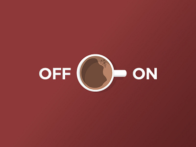 Coffee ON / OFF coffee graphicdesign onoff