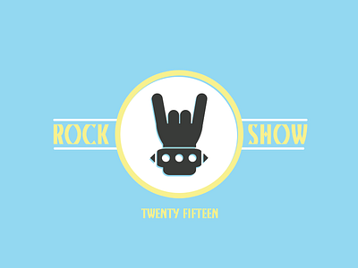 ROCK SHOW! illustration kawaii rock vector