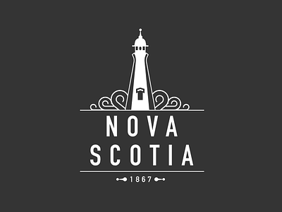 Nova Scotia V2 canada illustration logos maritimes nova scotia vector