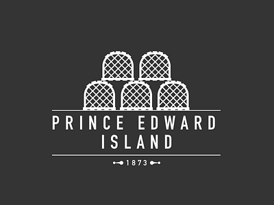 Prince Edward Island canada illustration logos maritimes pie vector
