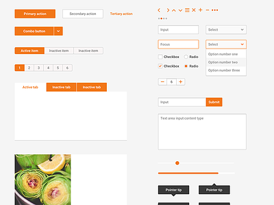 UI Kit forms interactive interface ui ui kits ux web web design