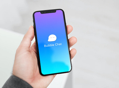 Bubblechat Logo 100daysofui app branding design minimal product design productdesign ui ui elements uidesign