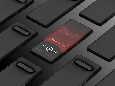 Music Player 2.0 app design minimal productdesign ui ui elements uidesign