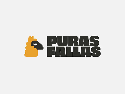 Puras Fallas branding design illustration logo logotipo mark puras fallas symbol