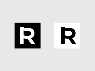 Type exploration design logotipo logotype mark r symbol