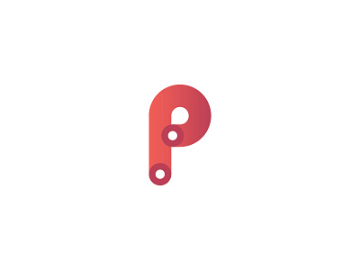 P letter mark (unused) design letter logo mark p symbol type