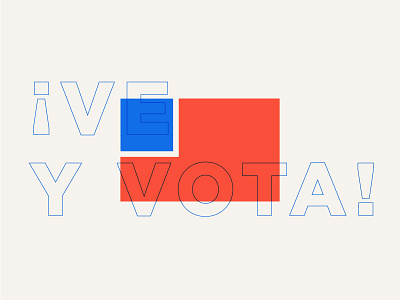 ve y vota 2016 america go vote illustration typography ve y vota vota vote