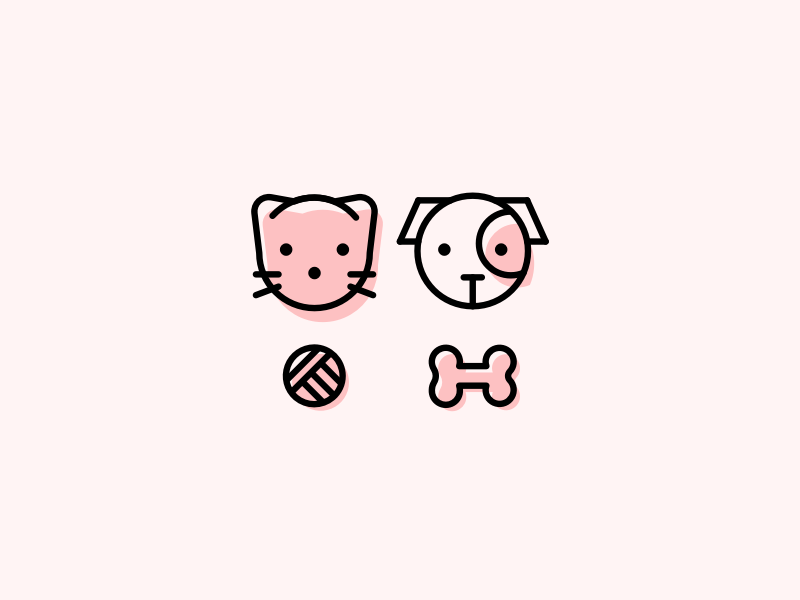 Pets icon by Jess Aguilera on Dribbble