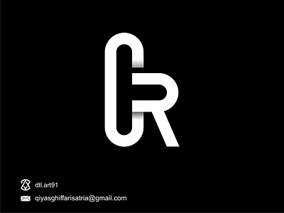 C+R monogram Logo 3d animation app branding character design graphic design illustration logo motion graphics ui ux vector