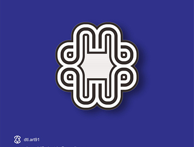 Monogram Logo 3d animation branding character design graphic design illustration logo motion graphics ui ux vector