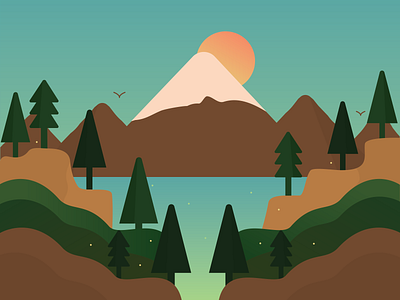 Lake Magic - Day by Kika Design Studio on Dribbble