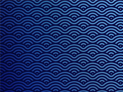 Japanese Wave Pattern blue circles design geometric geometric pattern illustration illustrator japanese japanese wave ocean pattern seamless seamless pattern traditional vector water waves