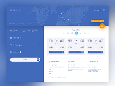 IranAir Ebooking System Redesign