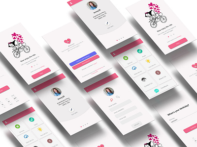 Love And Legal Presentation app designing uiux