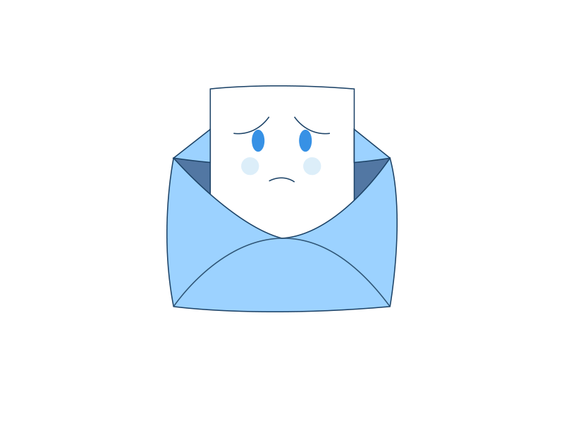 Animation for email un-subscribe