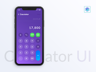 Sellbox Calculator UI app calculator ios mobile ui ux