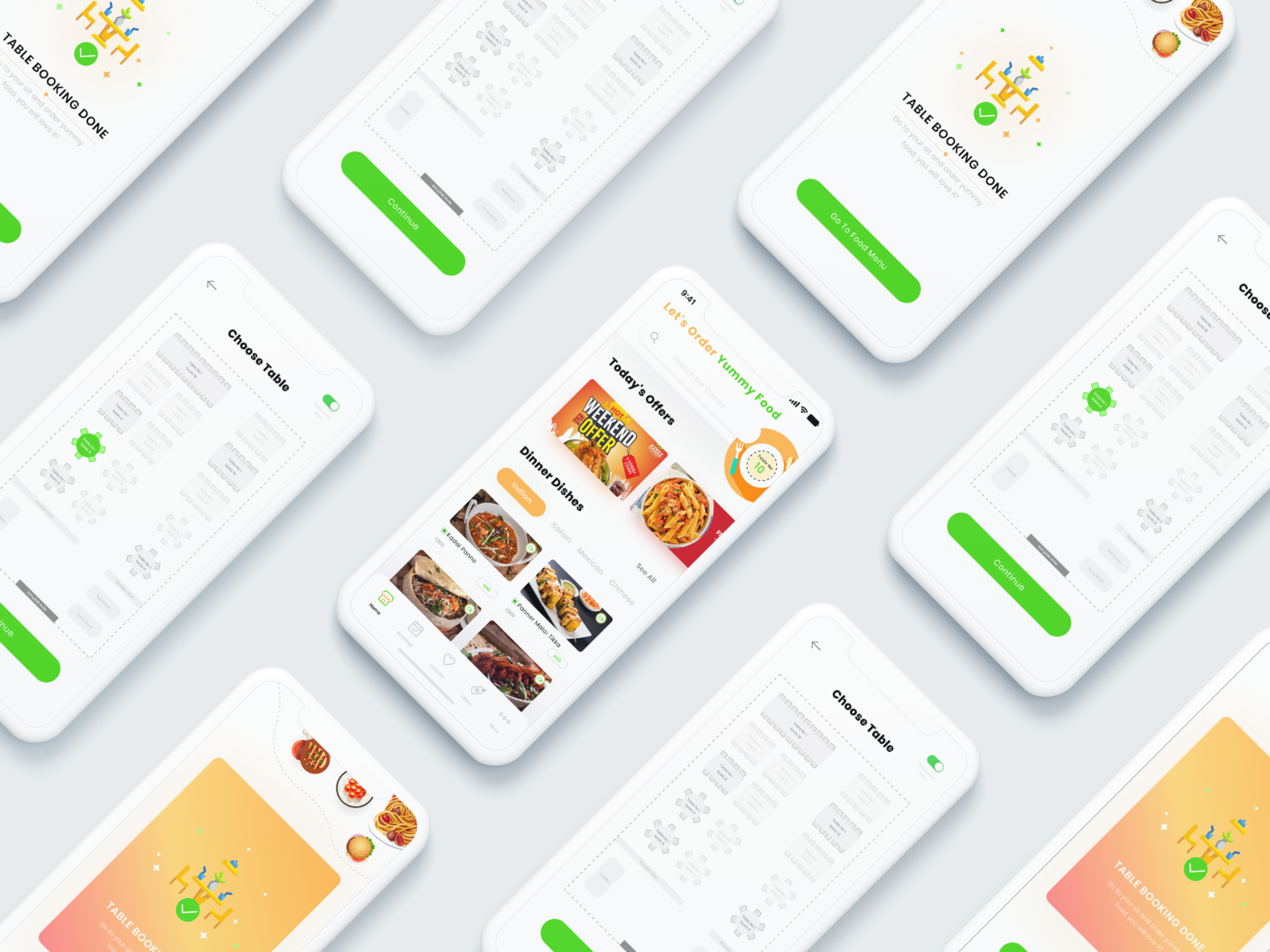 Table Booking App by vipin sharma on Dribbble